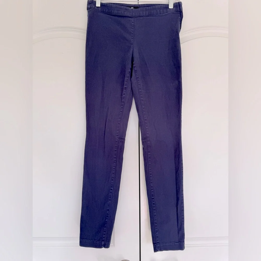 H&M navy skinny